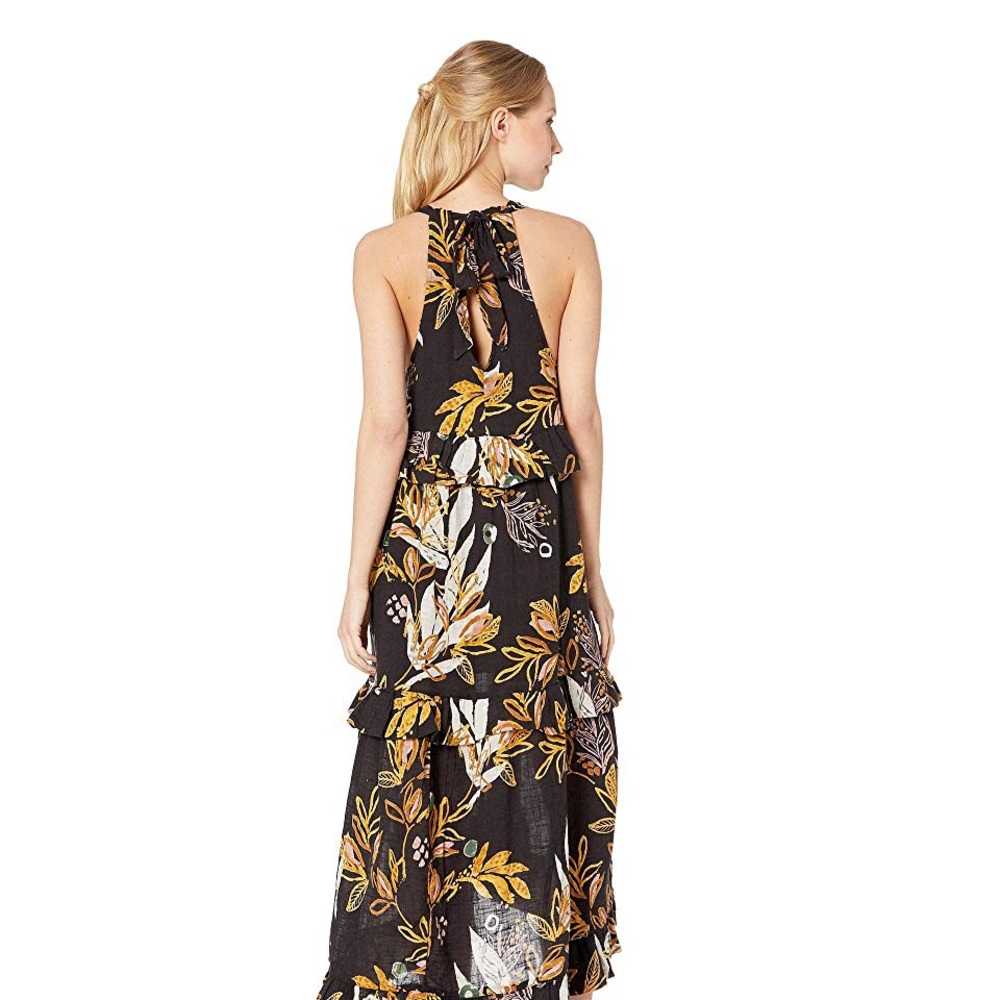 Free People Anita Printed Maxi Dress Size Medium